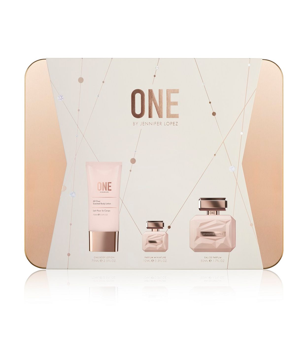 JLO One edp 50ml, Body Lotion 75ml,edp 10ml