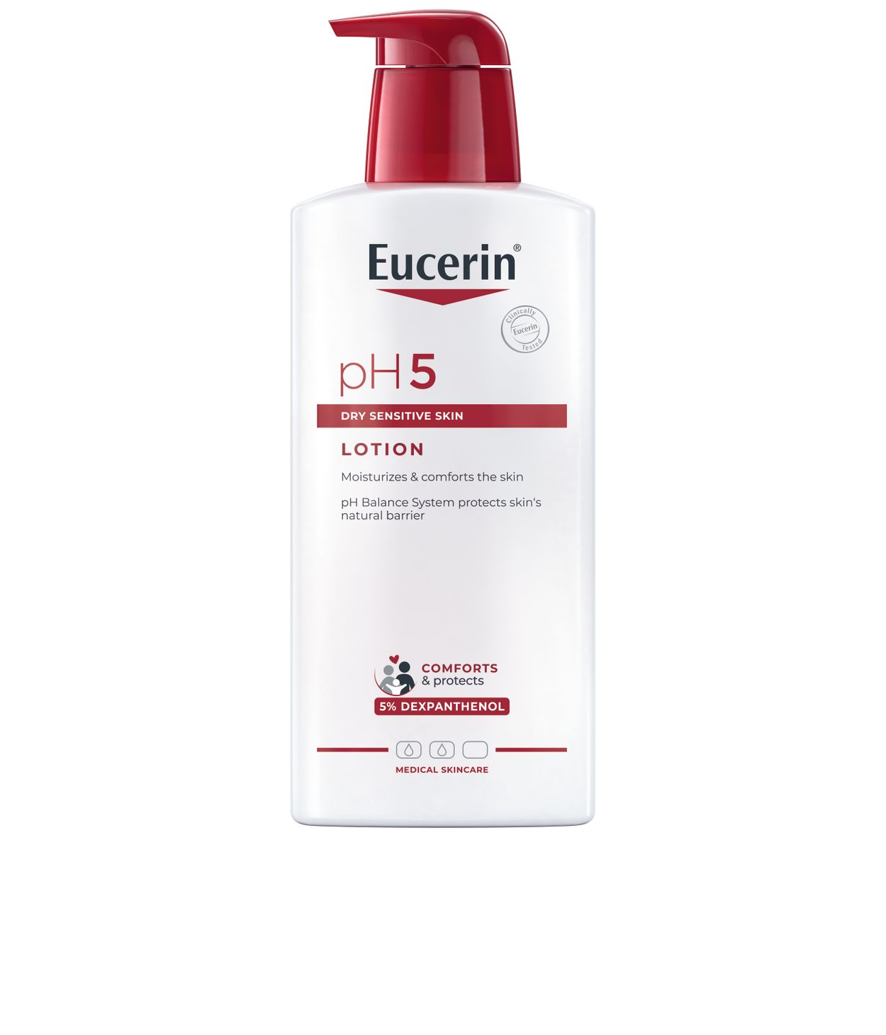 Eucerin Húðmjólk með Pumpu 400ml