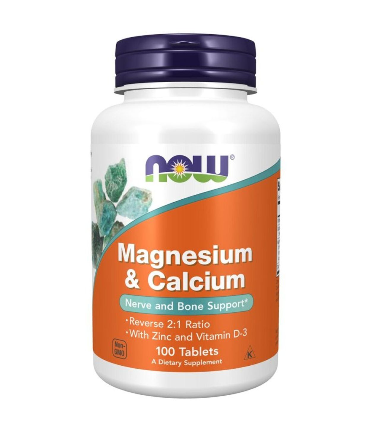 NOW Magnesíum/Kalk 100stk