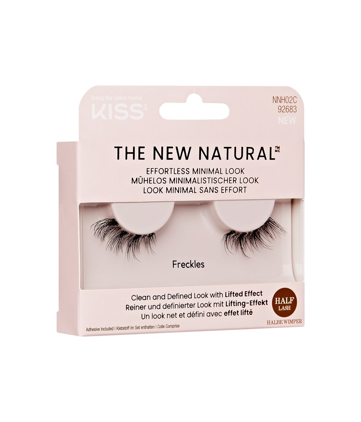 KISSThe New Natural Half Lash Freckles