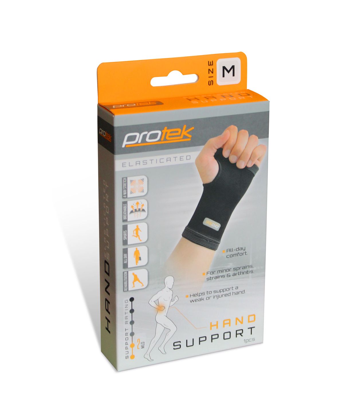 Protek Elasticated Hand Support