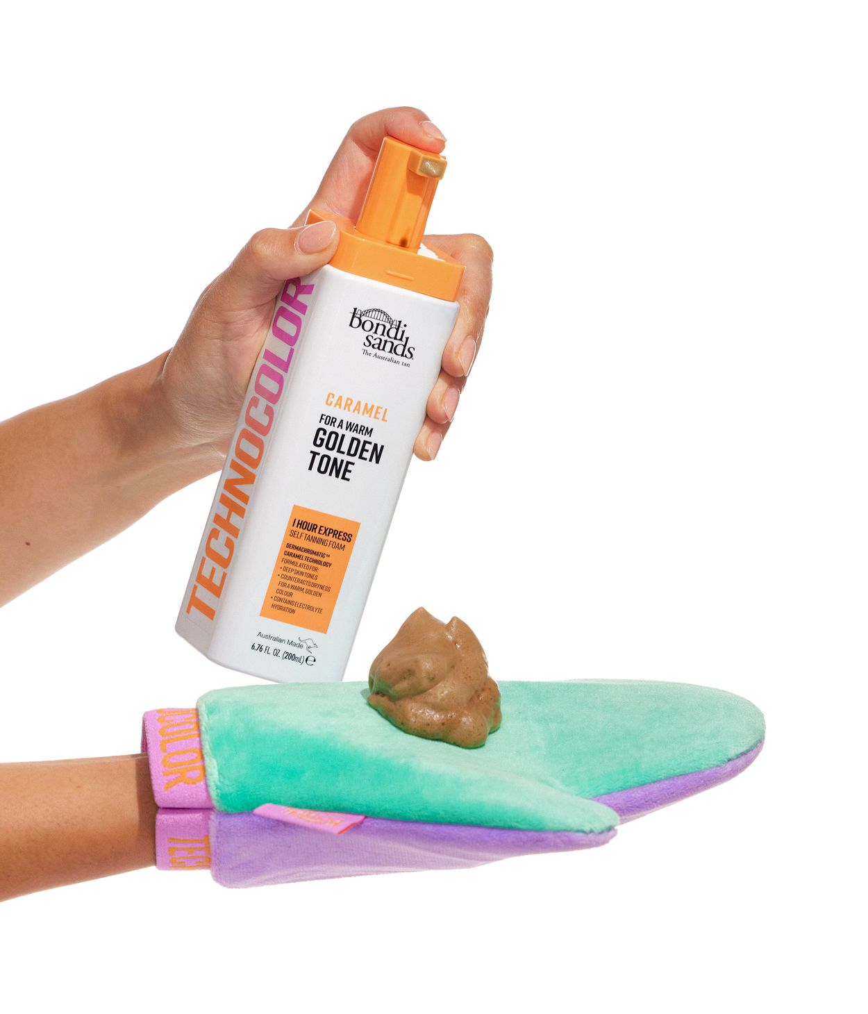 Bondi Sands Techno 1HR Foam 04 Caramel