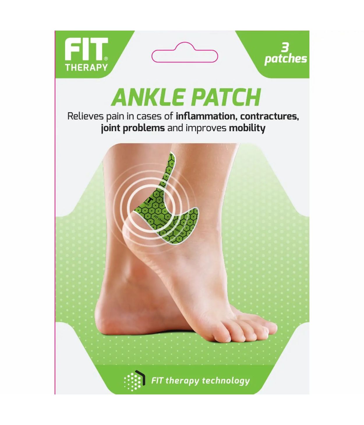FIT Patch Ankle 3 Plástrar
