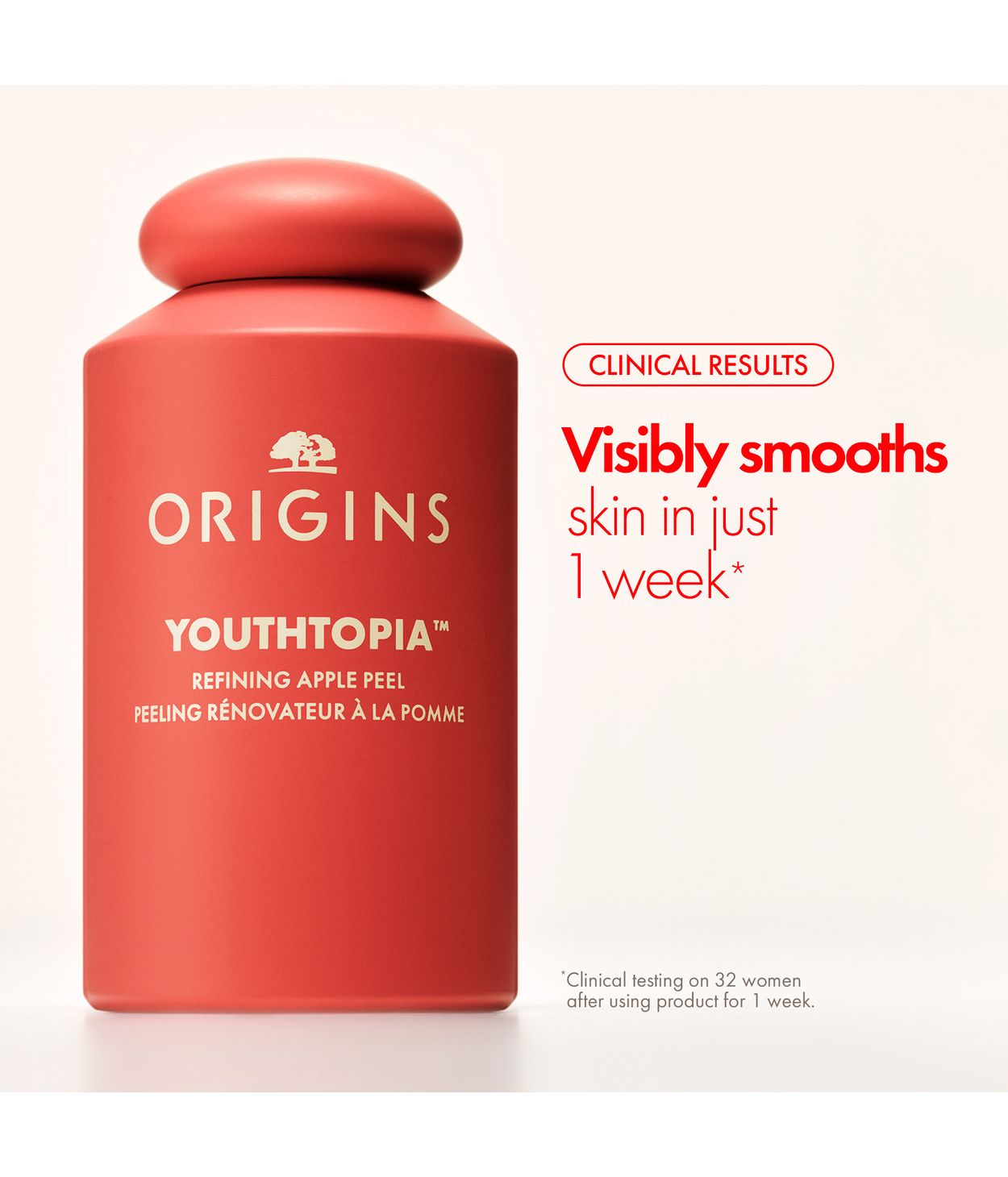ORIGINS Youthtopia Refining Apple Peel 100ml
