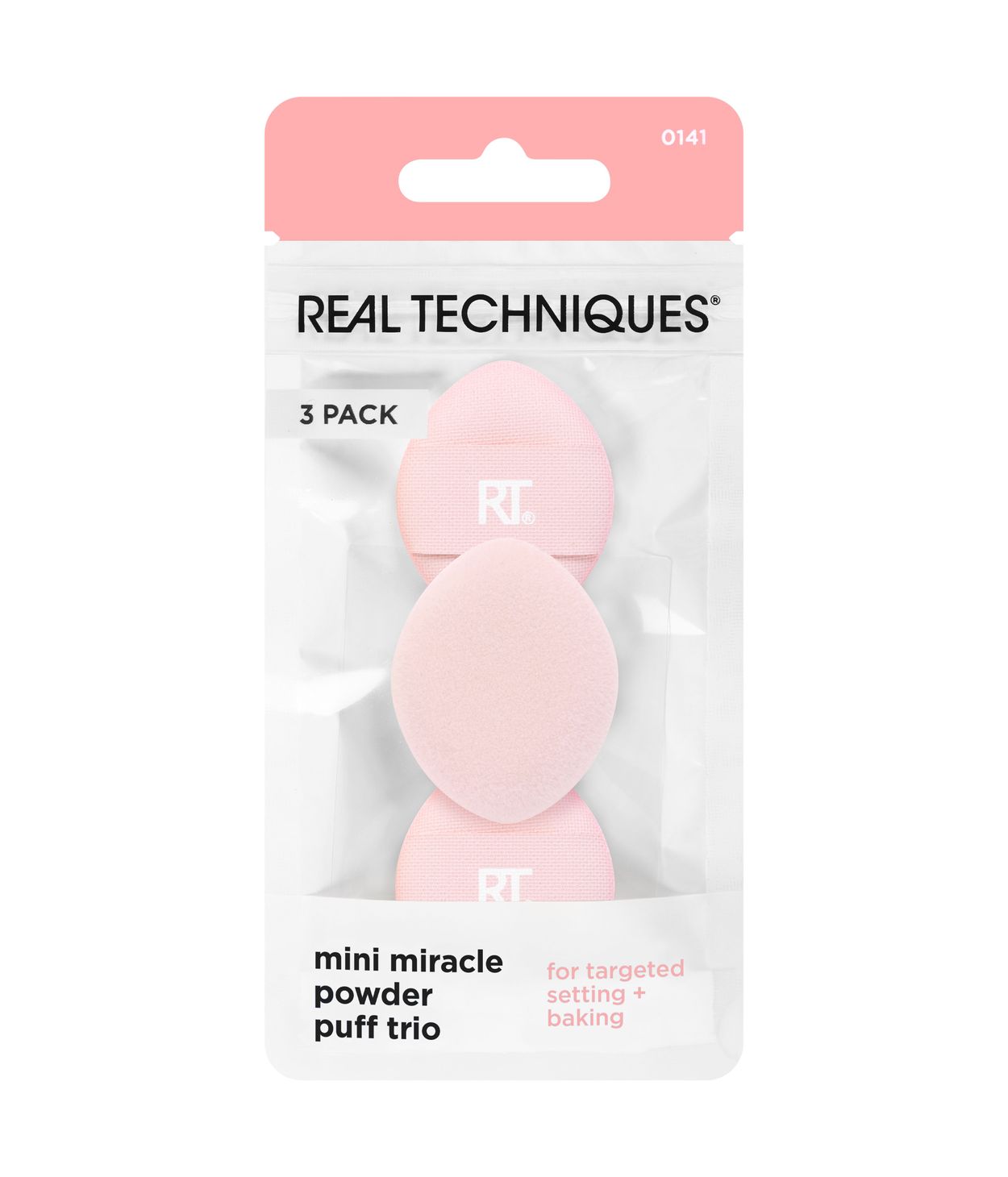 REAL TECHNIQUES Mini Miracle Powder Puff Trio