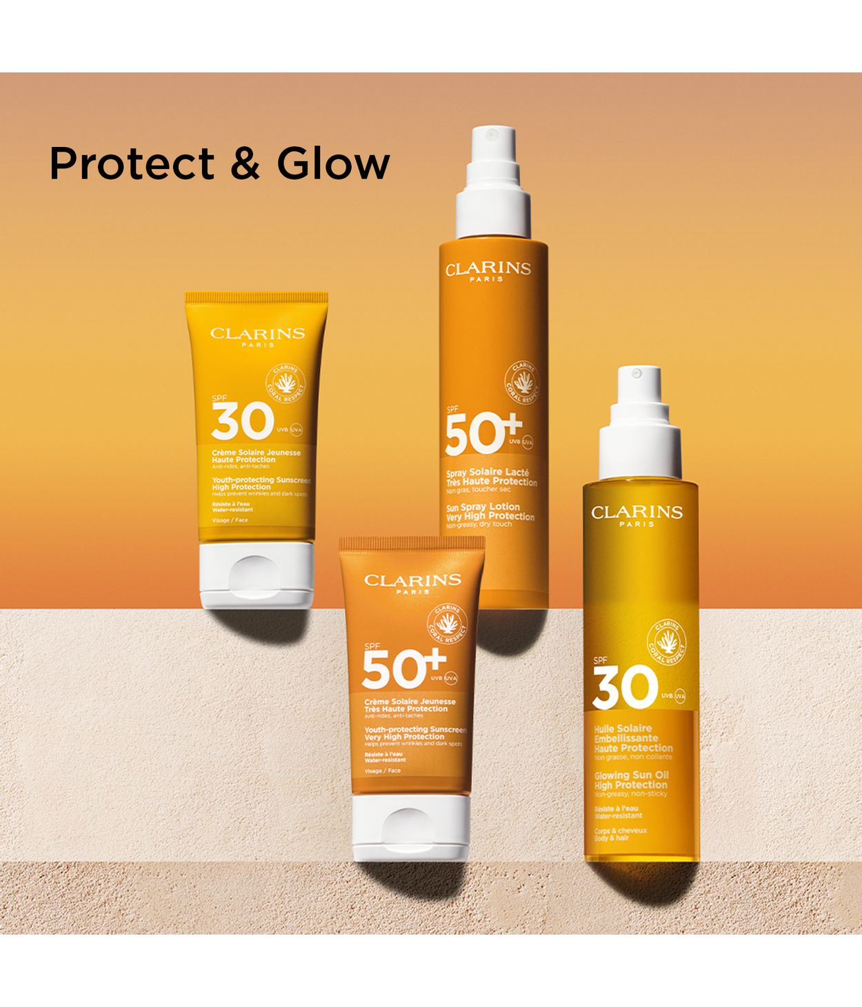 CLARINS Sun Care Face Cream SPF50+ 50ml