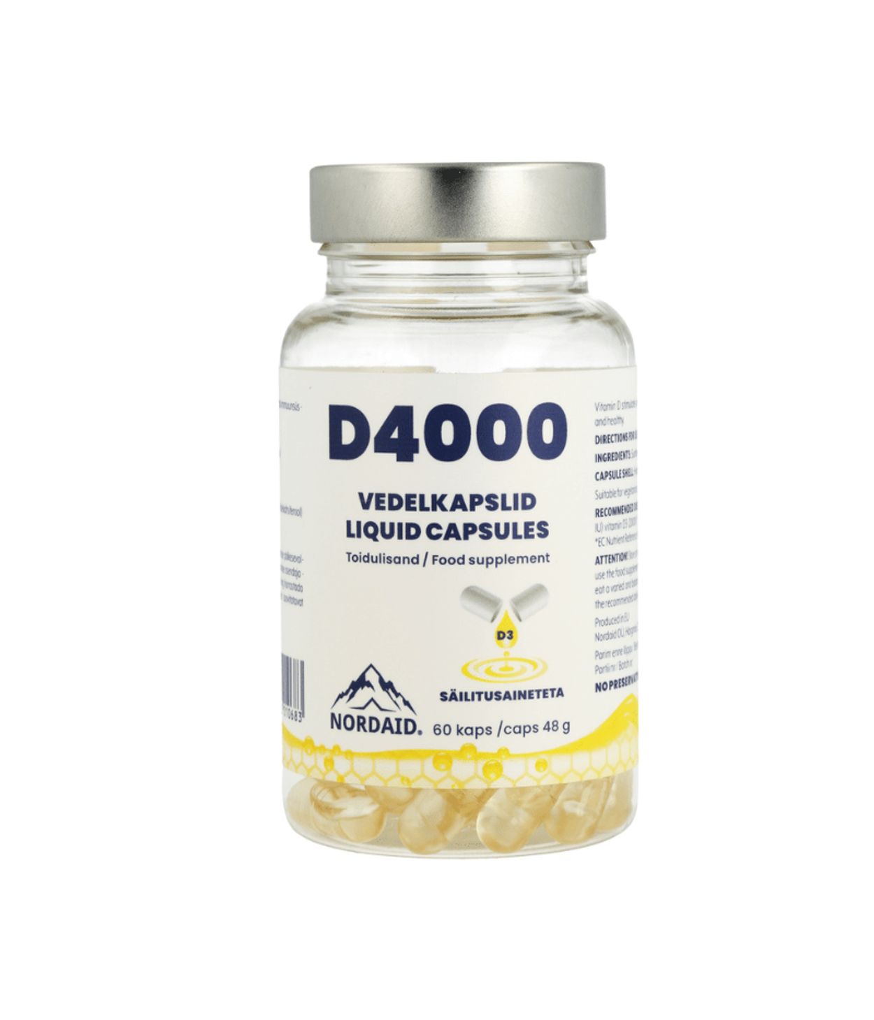 Nordaid D4000 Vökvahylki 60stk