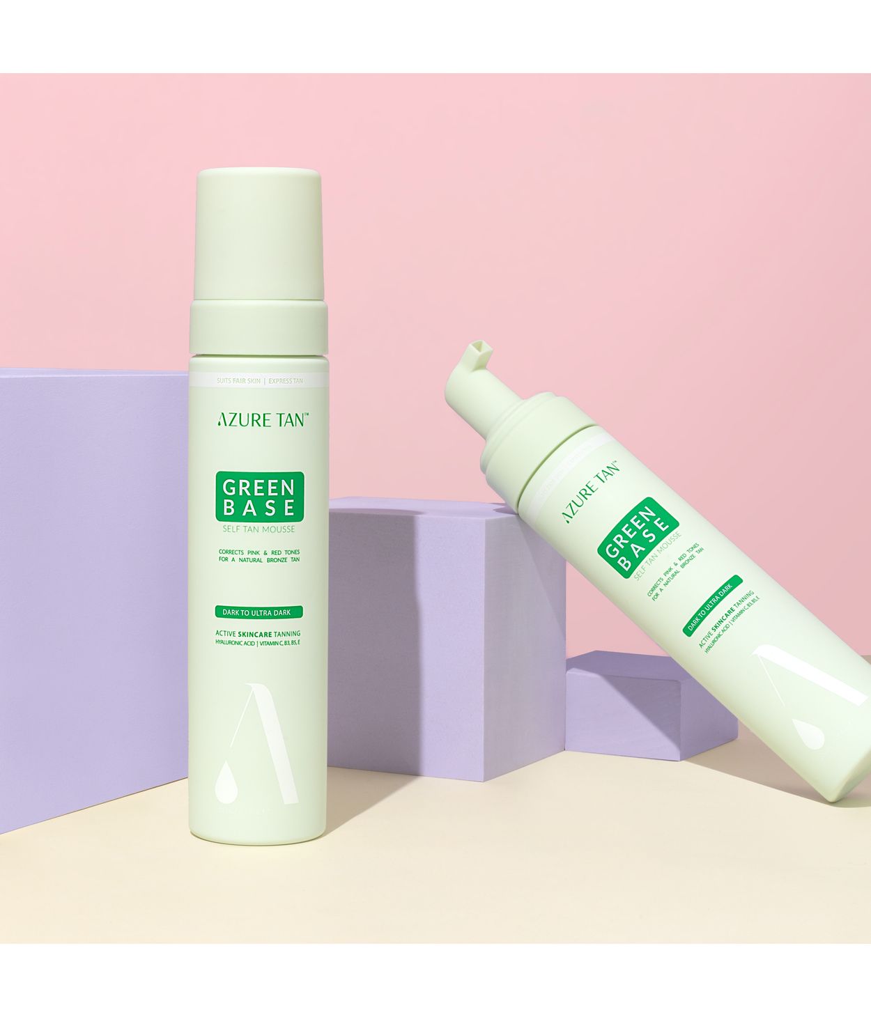 AZURE Self Tan Mousse Green Base 200ml