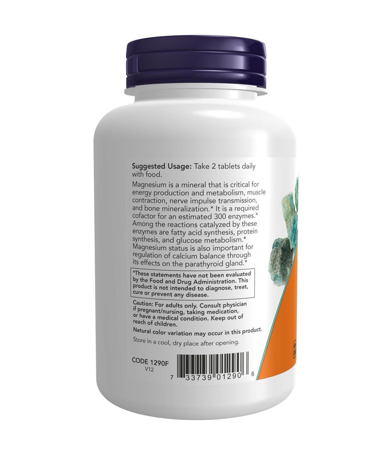 NOW Magnesium/Sítrat 200mg 100stk