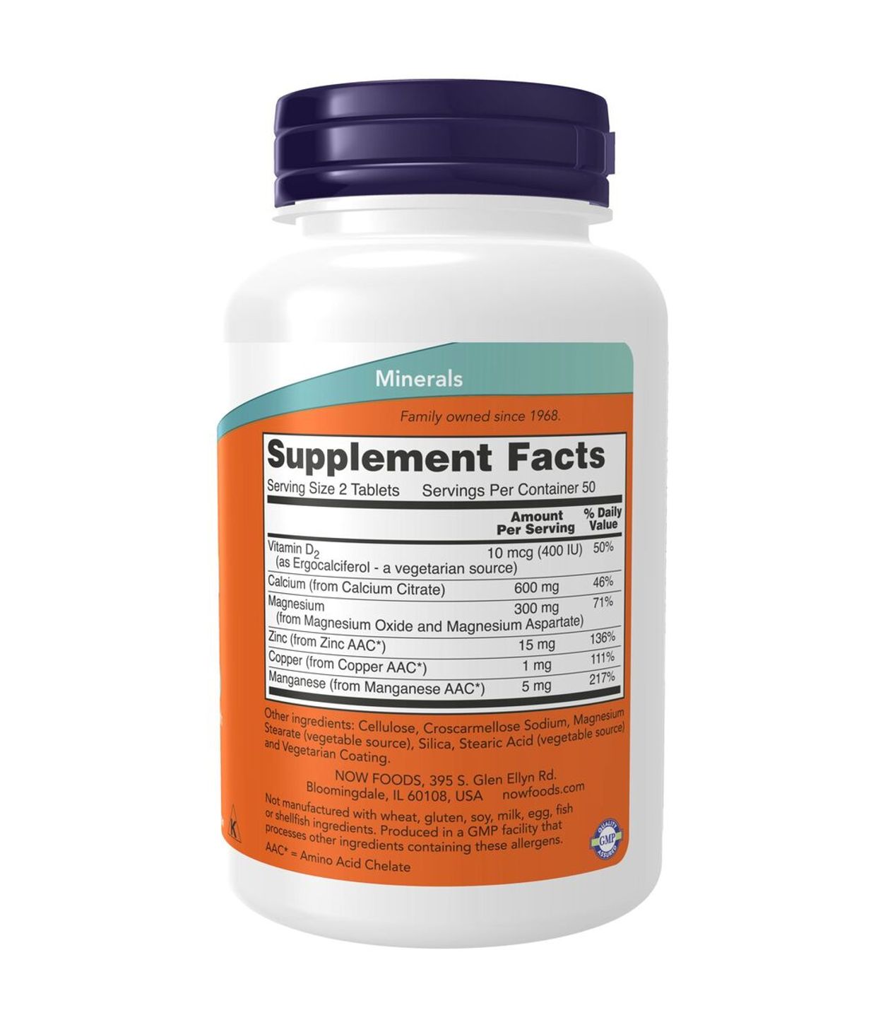 NOW Kalk Citrate Jurta 100tbl /Magna/Sink