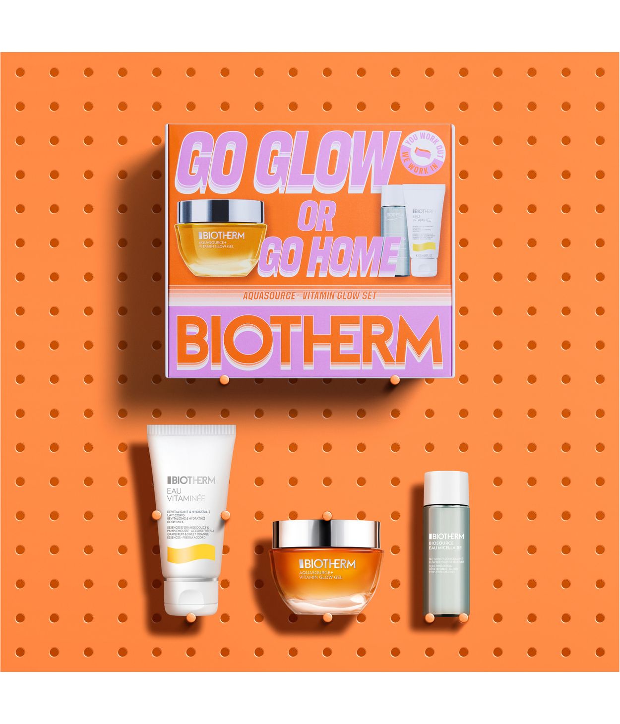 BIOTHERM Aquasource Vitamin Glow 50ml Sett