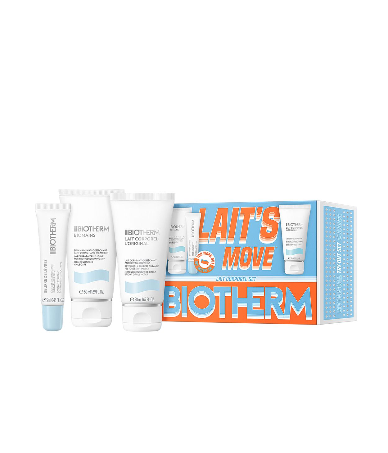 BIOTHERM Lait Corporel Mini Sett