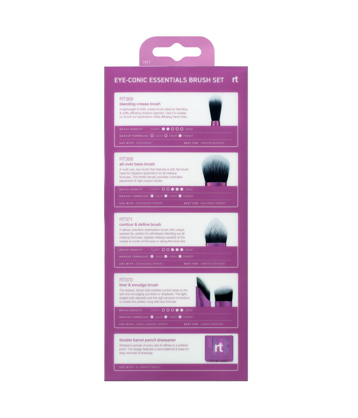 REAL TECHNIQUES Eye-Conic Essentials Burstasett