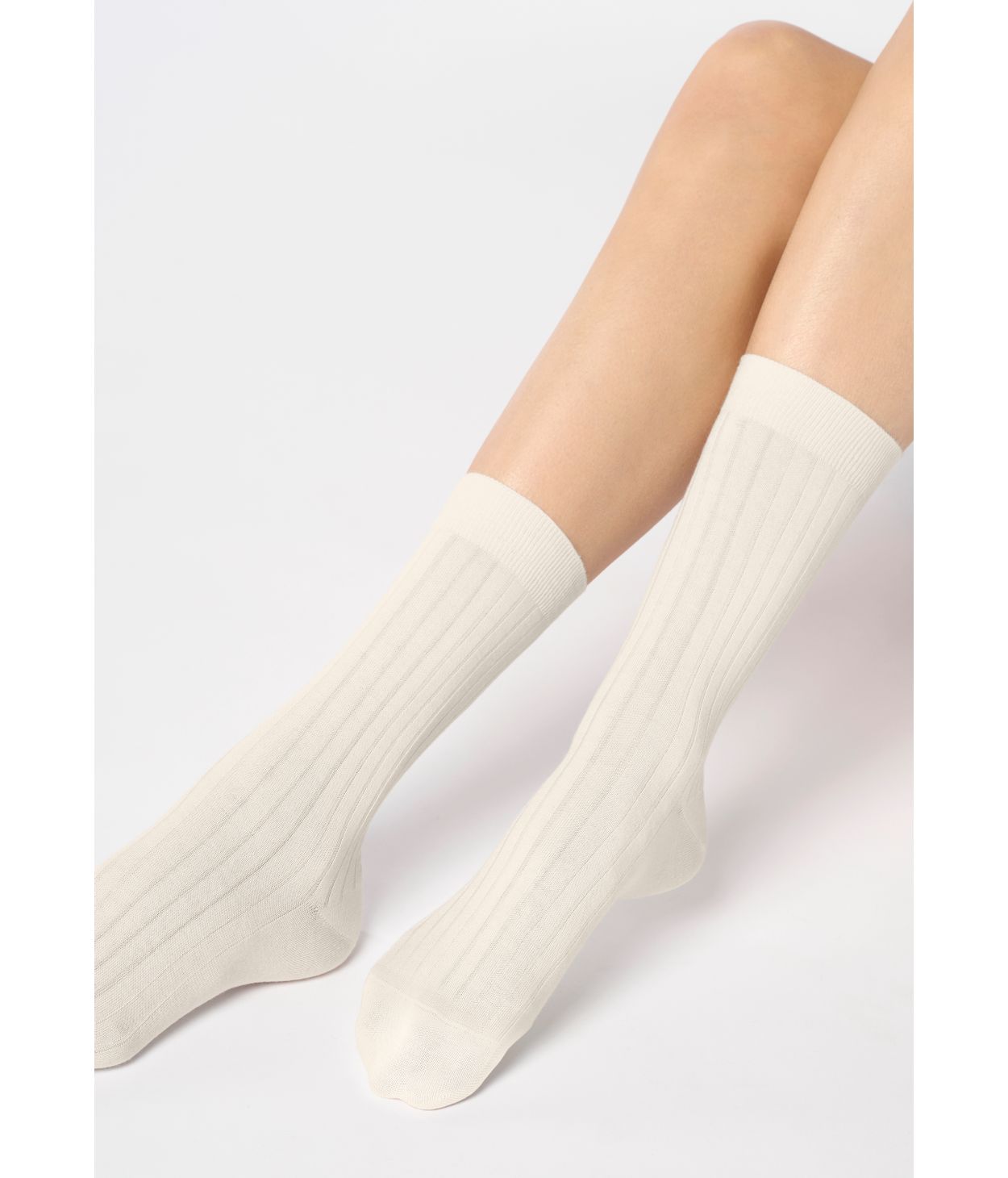 Oroblu Cashmere Light Socks White