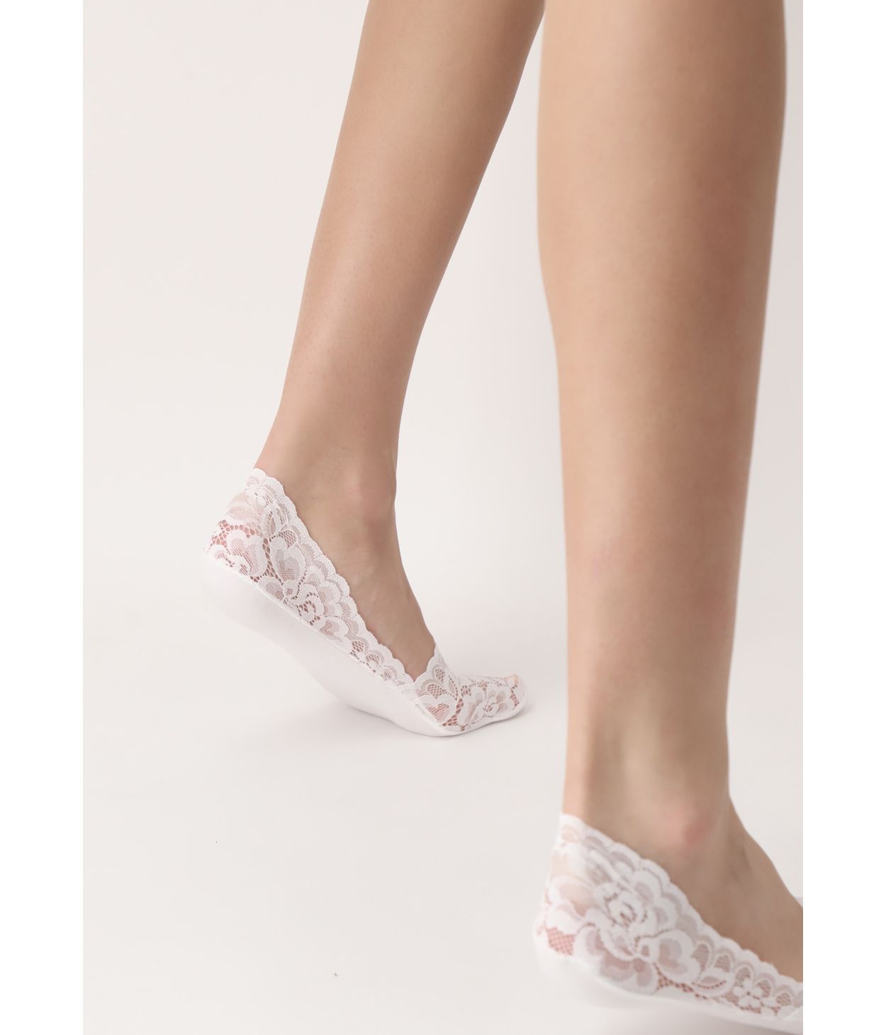 Oroblu Lacy No Show White