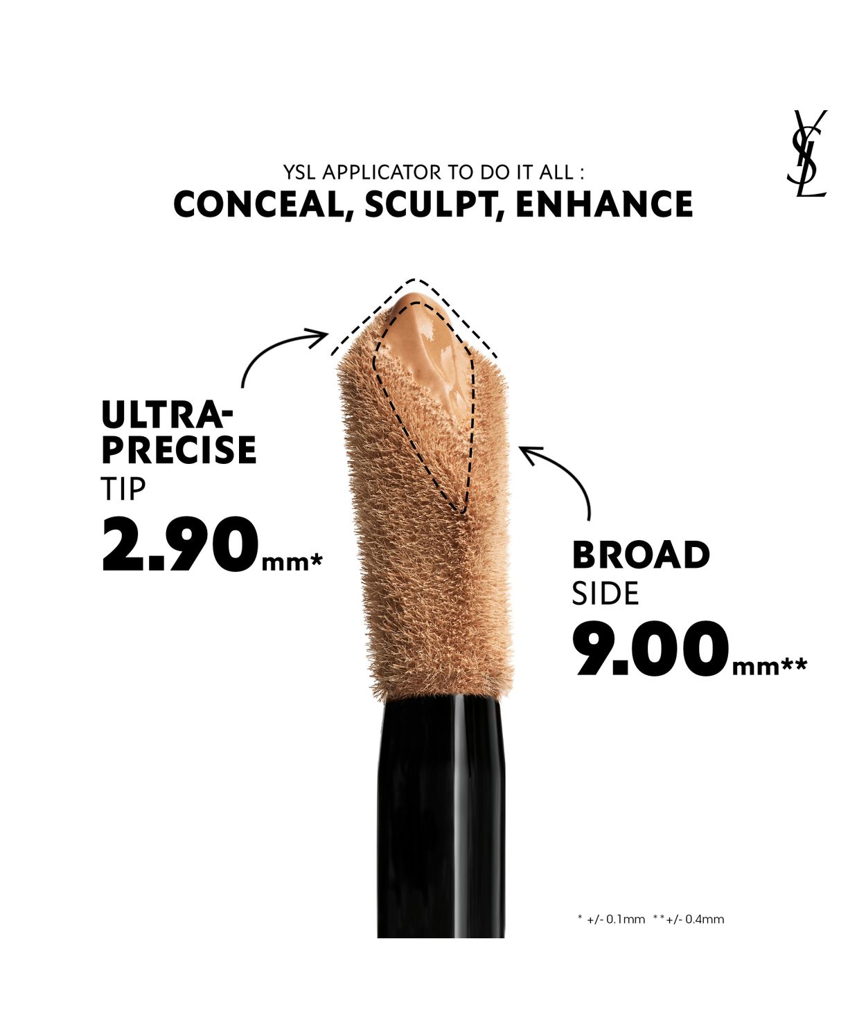 YSL All Hours Precise Angles Concealer 15ml