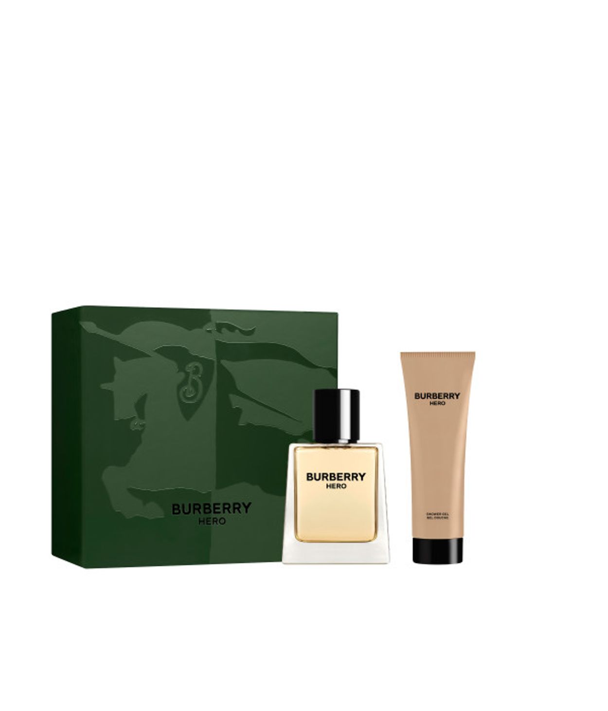 Burberry Hero edt 50ml, Shower Gel 75ml