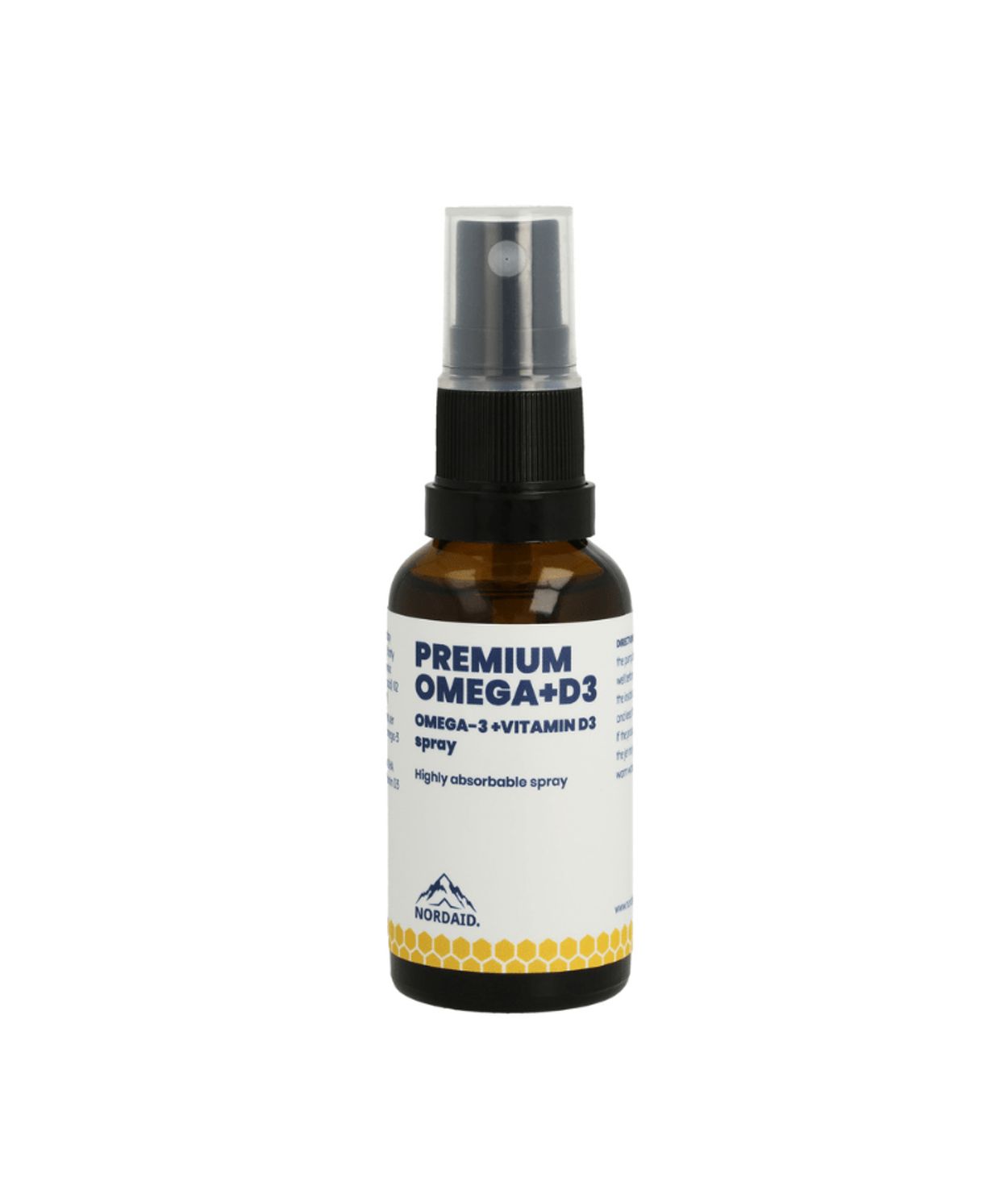 Nordaid Omega + D3 munnúði 40 dagskammtar