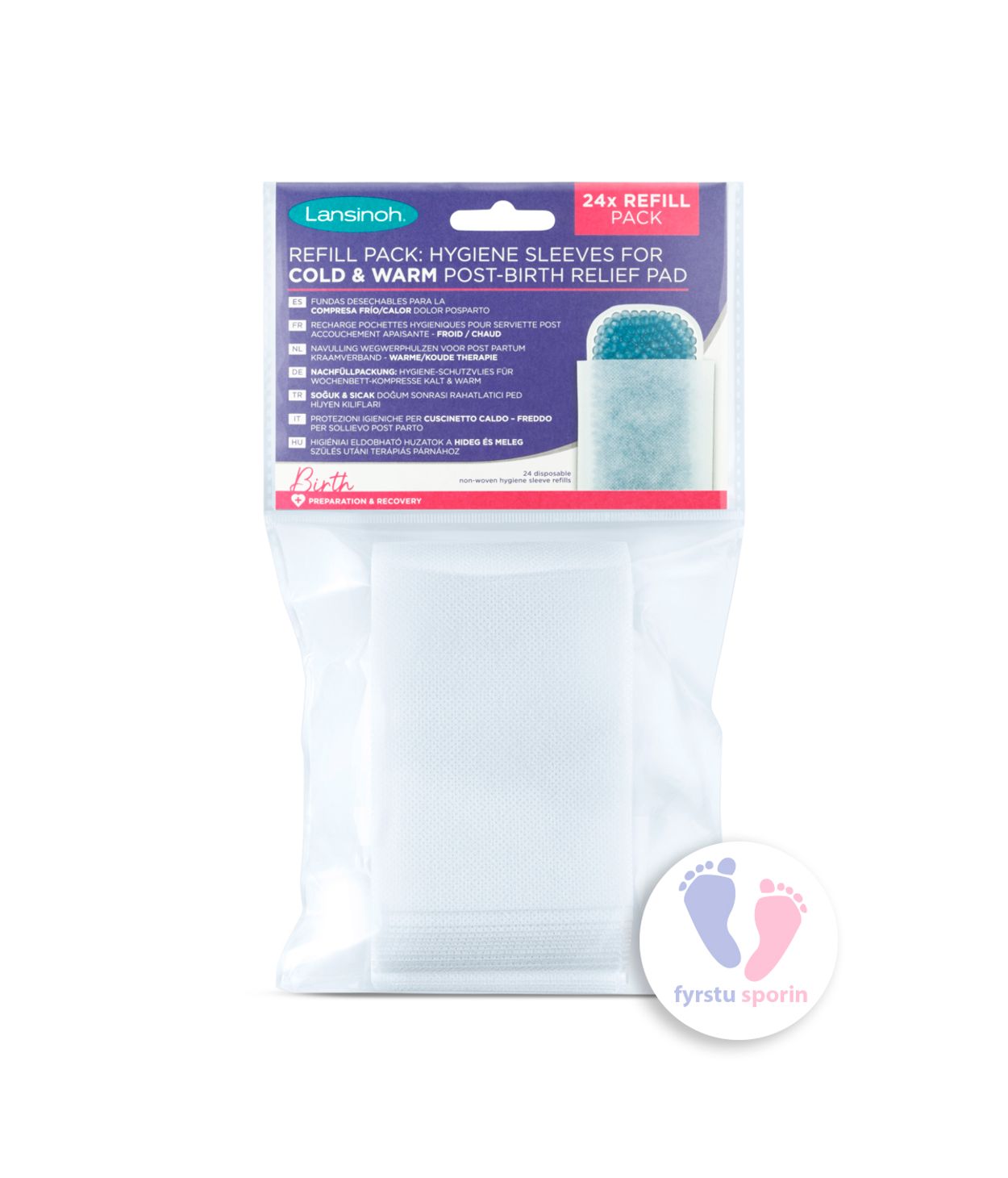 Lansinoh Cold&Warm Post Birth Relief Pad Sleeves