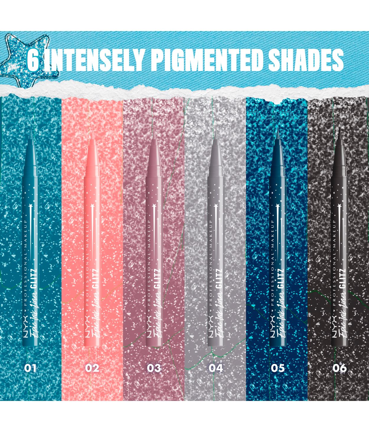 NYX Epic Ink Waterproof eyeliner pencil