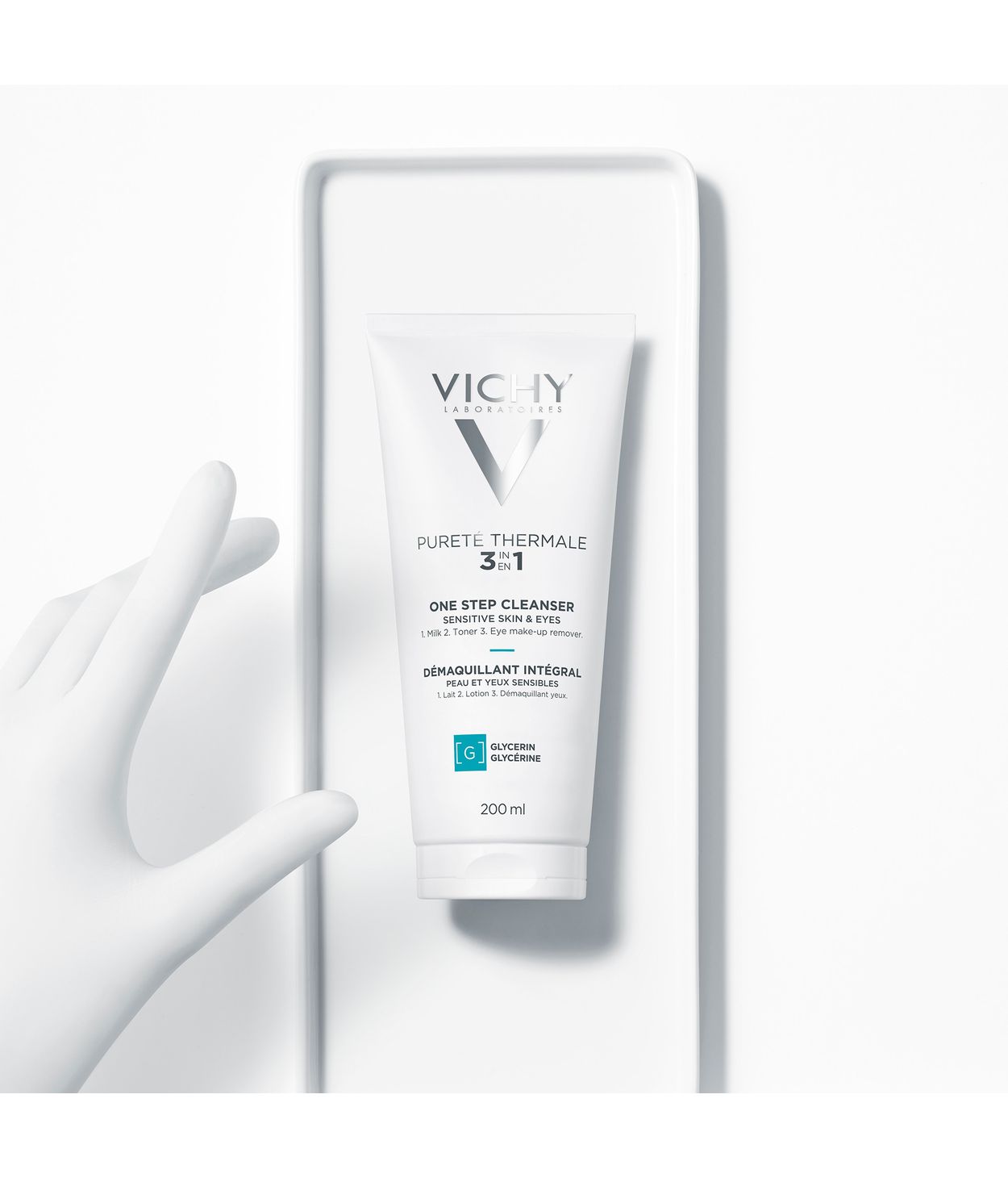 VICHY PT 3in1 One Step Cleanser Tube 200ml
