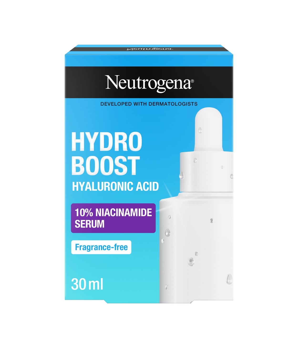 Neutrogena Hydro Boost 10% Niacinamide serum fragf