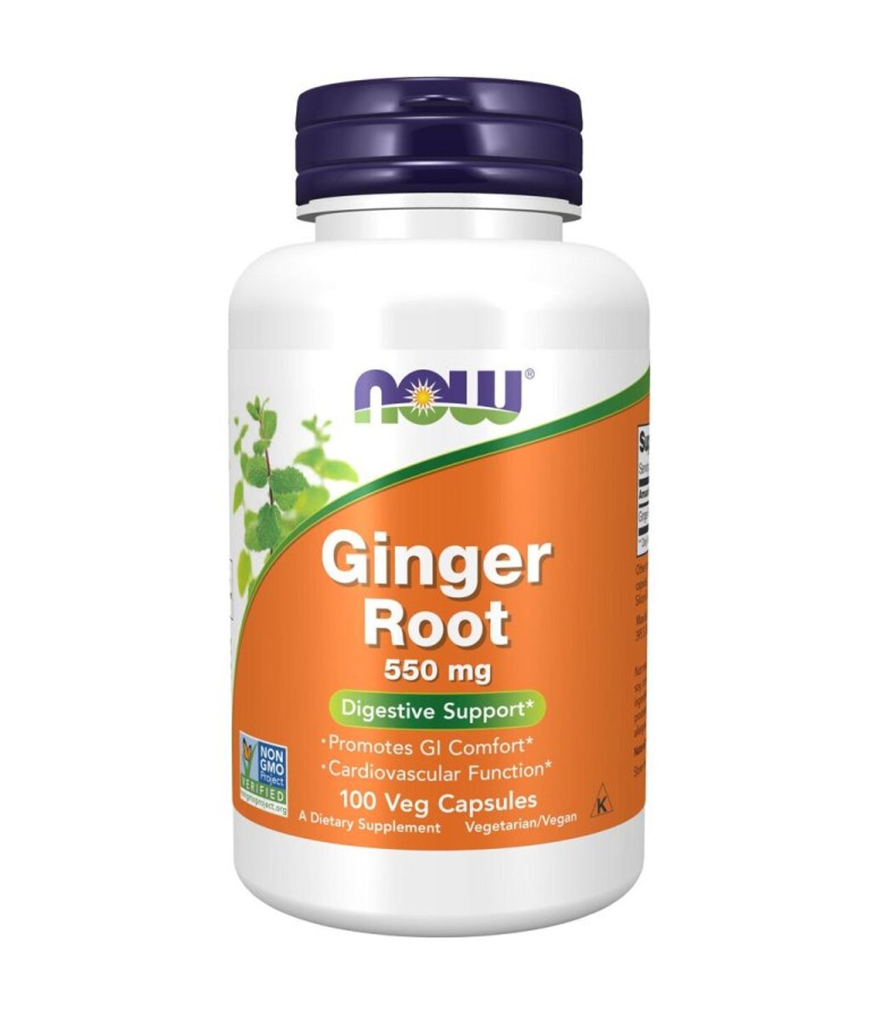 NOW Ginger Root 550mg Engifer 100stk