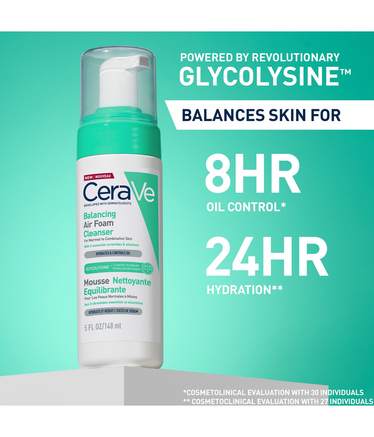 CeraVe Balancing Air Foam Cleanser 150ml