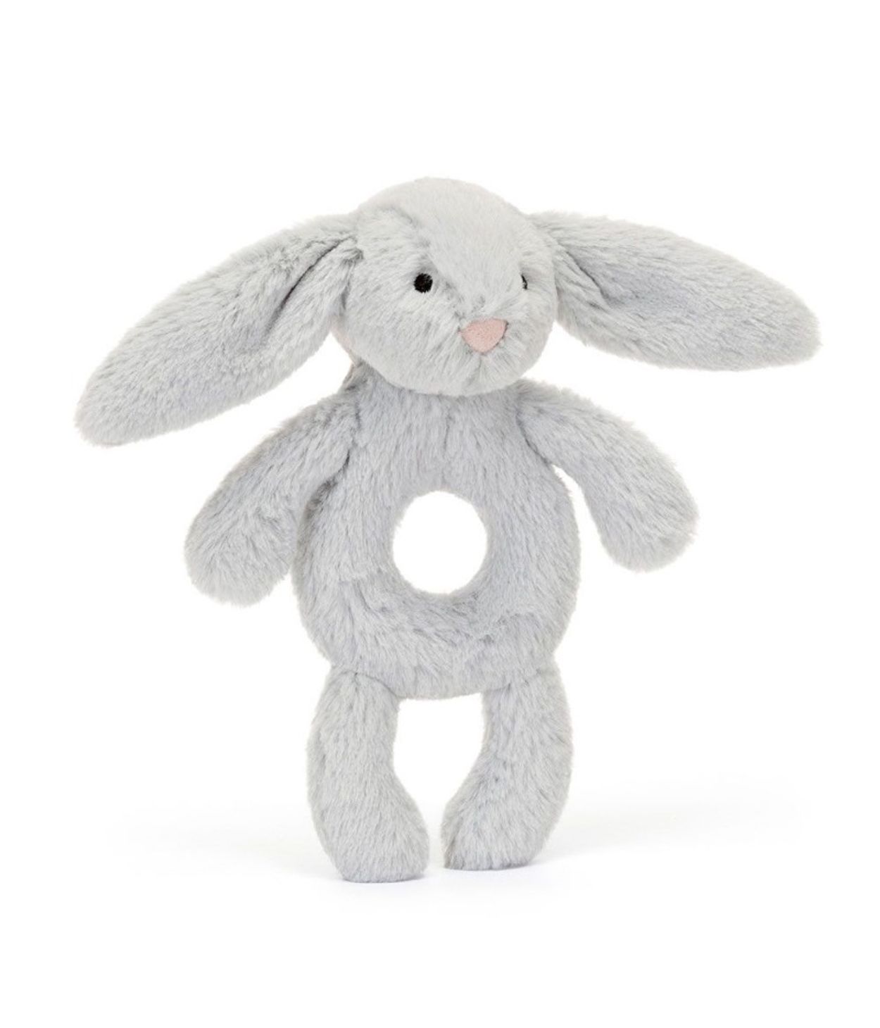 Jellycat Kanínu hringla Grá