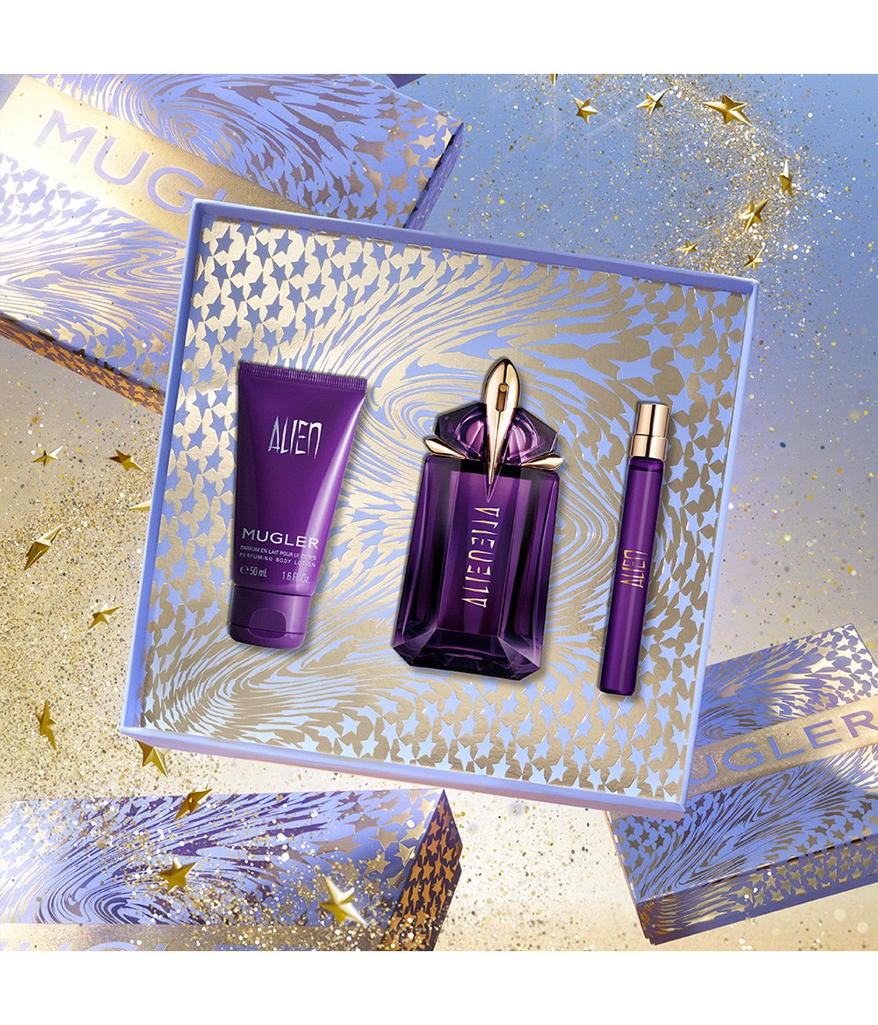 MUGLER Alien edp 60ml+10ml+Body Lotion 50ml