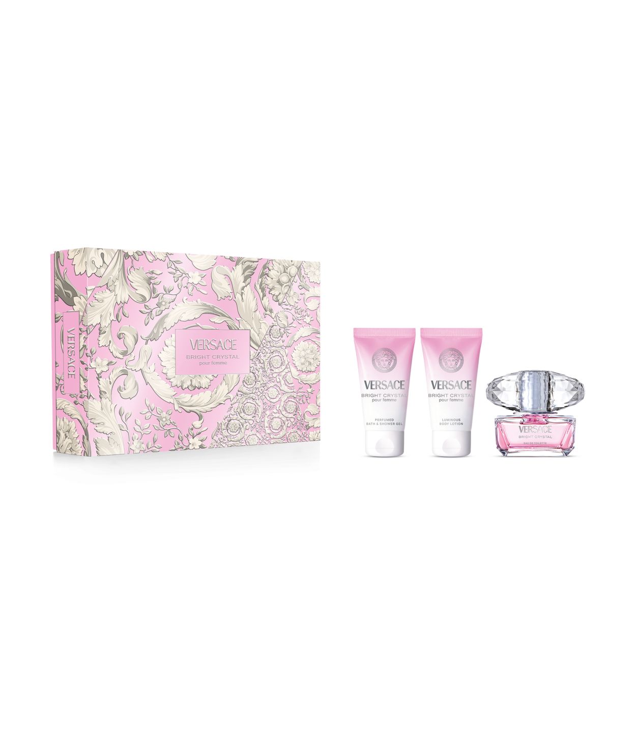 VERSACE Bright Crystal 50ml Gjafasett