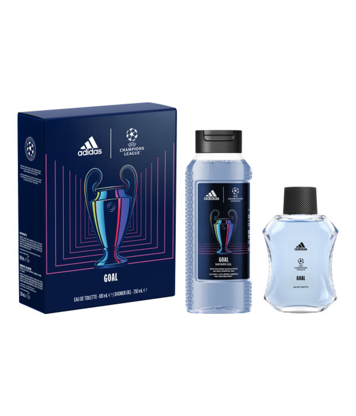 Adidas UEFA 11 edt 100ml, Shower Gel 250ml