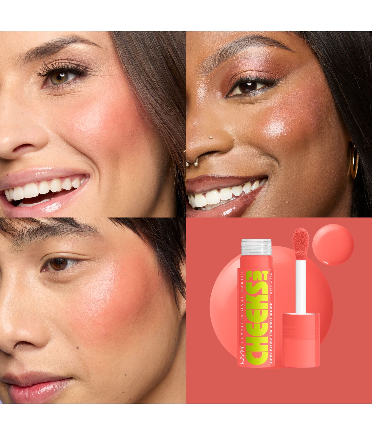 NYX Fat Cheeks Blush 8ml 