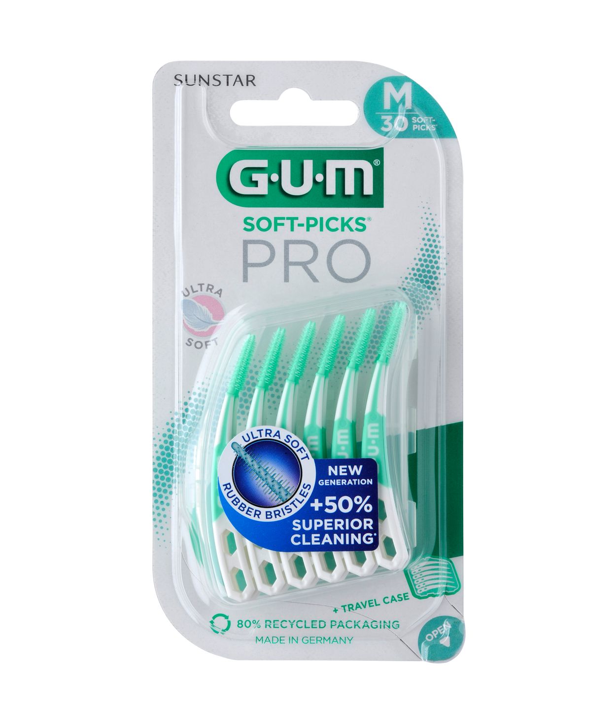 GUM Soft Picks PRO tannstönglar Medium 30stk