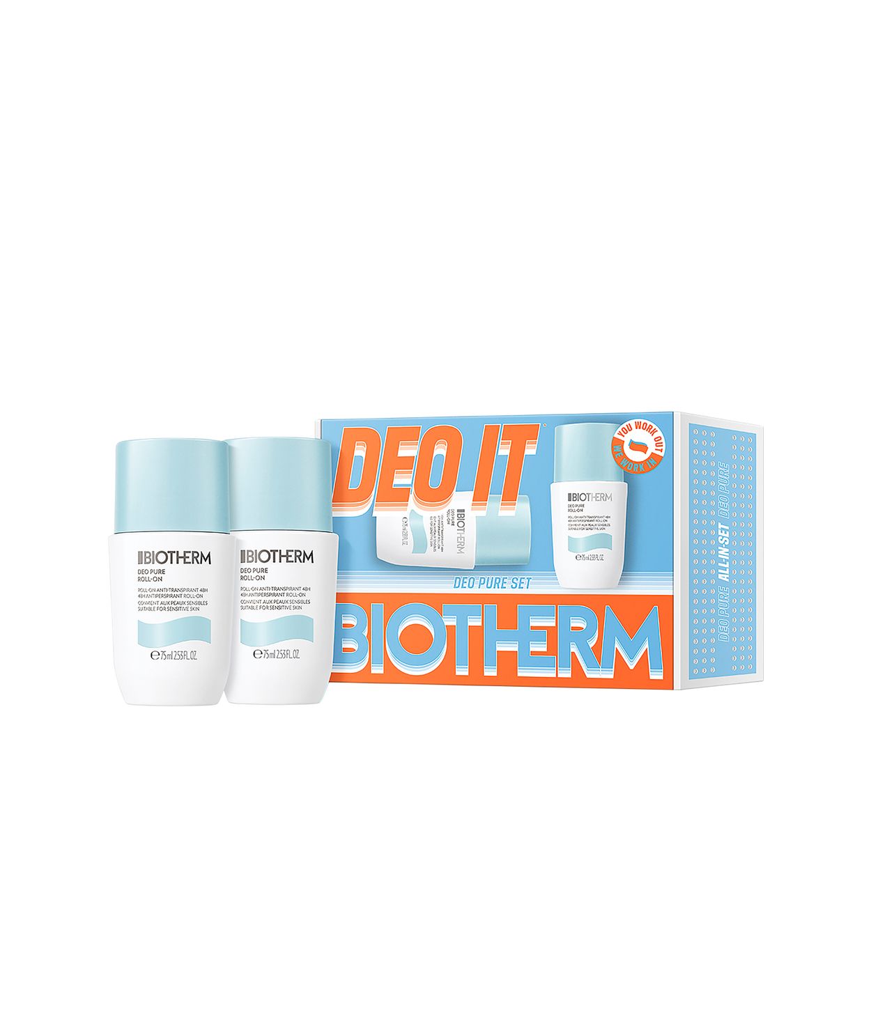 BIOTHERM Deo Roll On DUO Women set