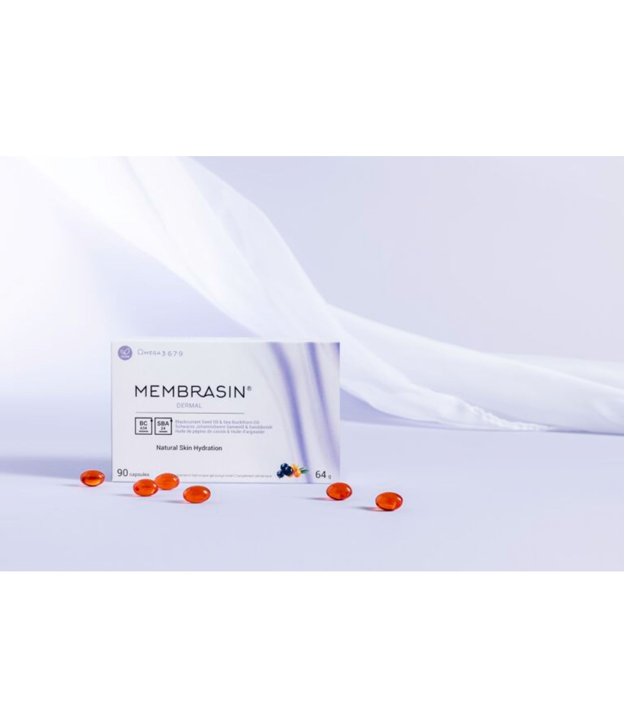 Membrasin Dermal Bætiefni fyrir húðina 90stk