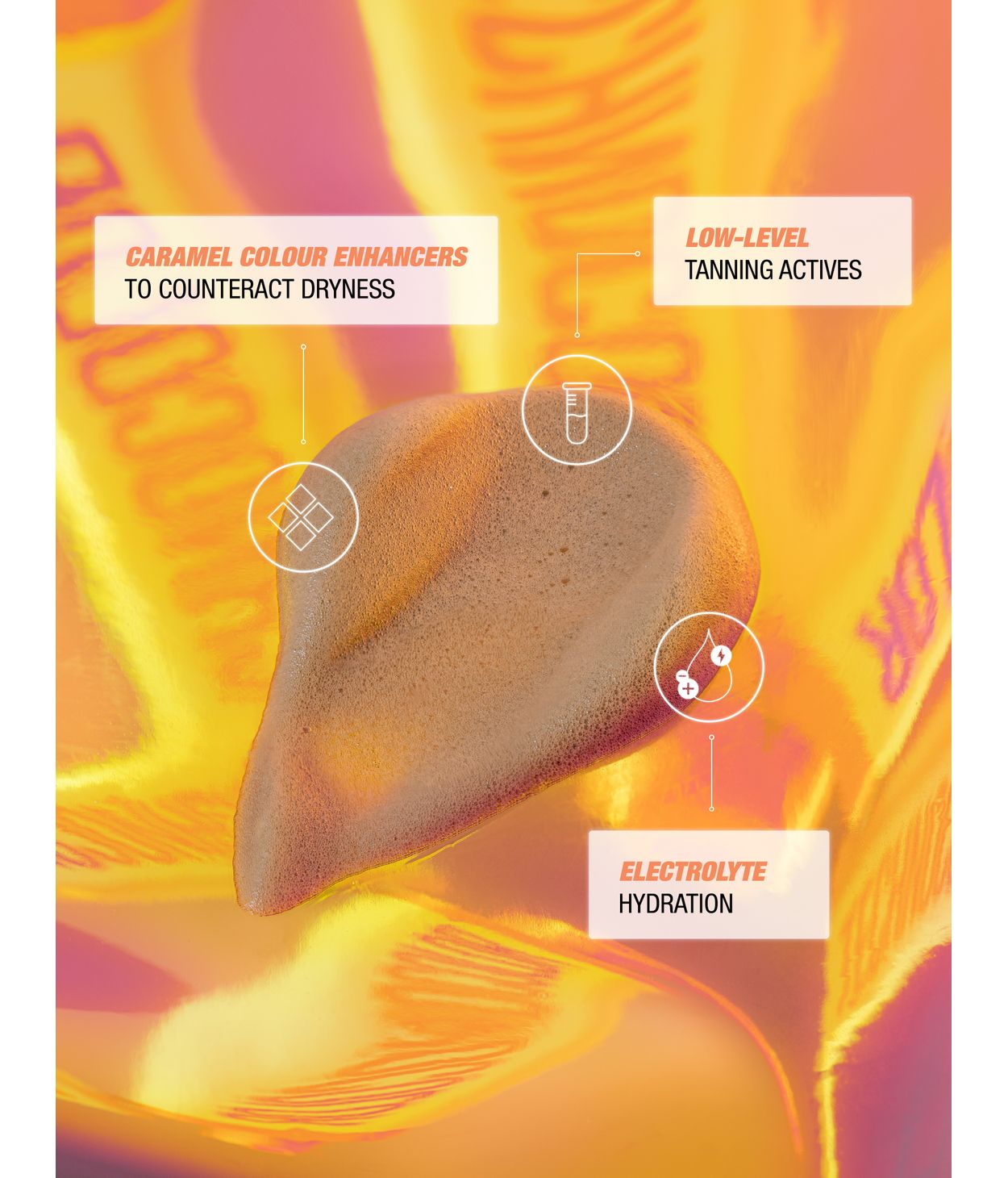 Bondi Sands Techno 1HR Foam 04 Caramel