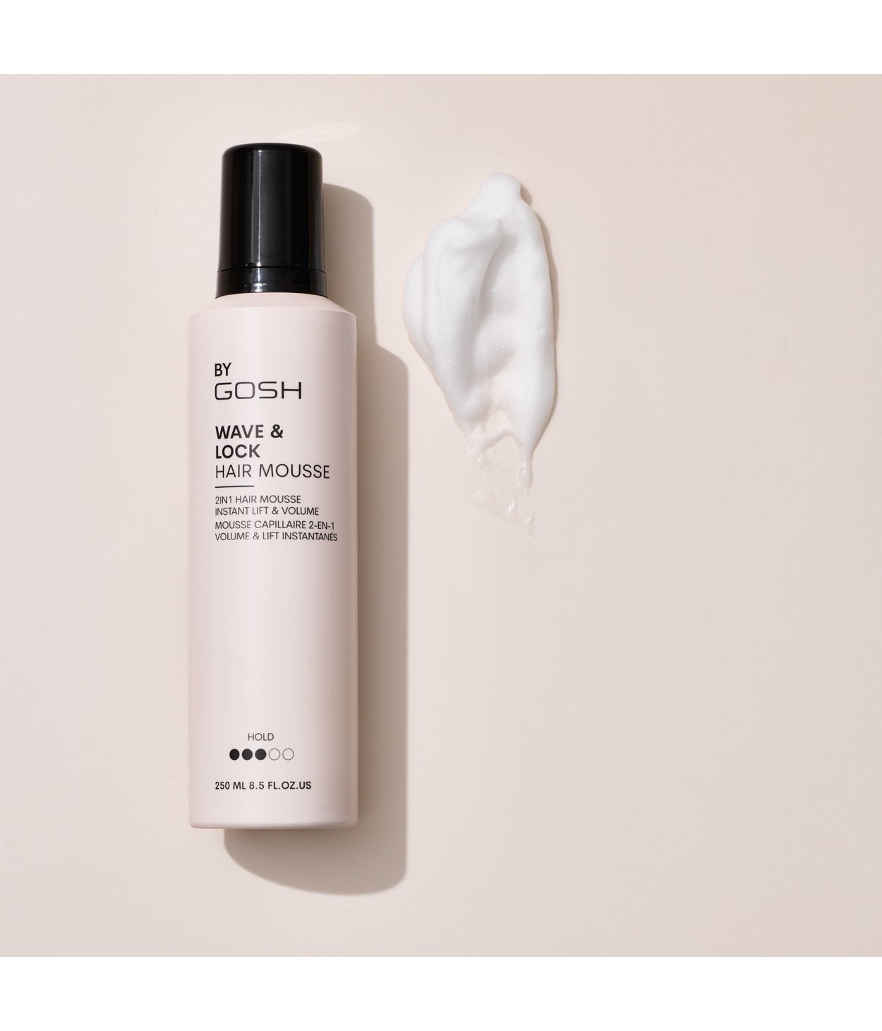GOSH Hair Care Wave & Lock Hair Mousse