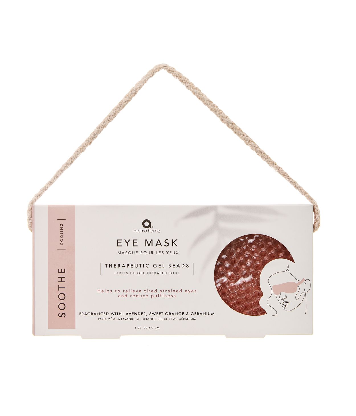 Gel Augnkæligríma bleik