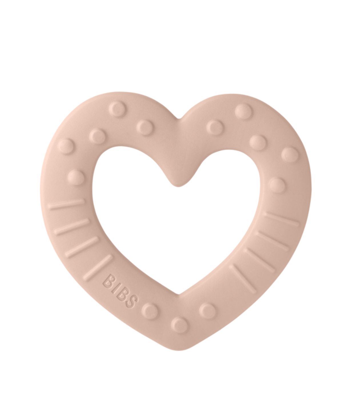 BIBS Nagdót Heart - Blush