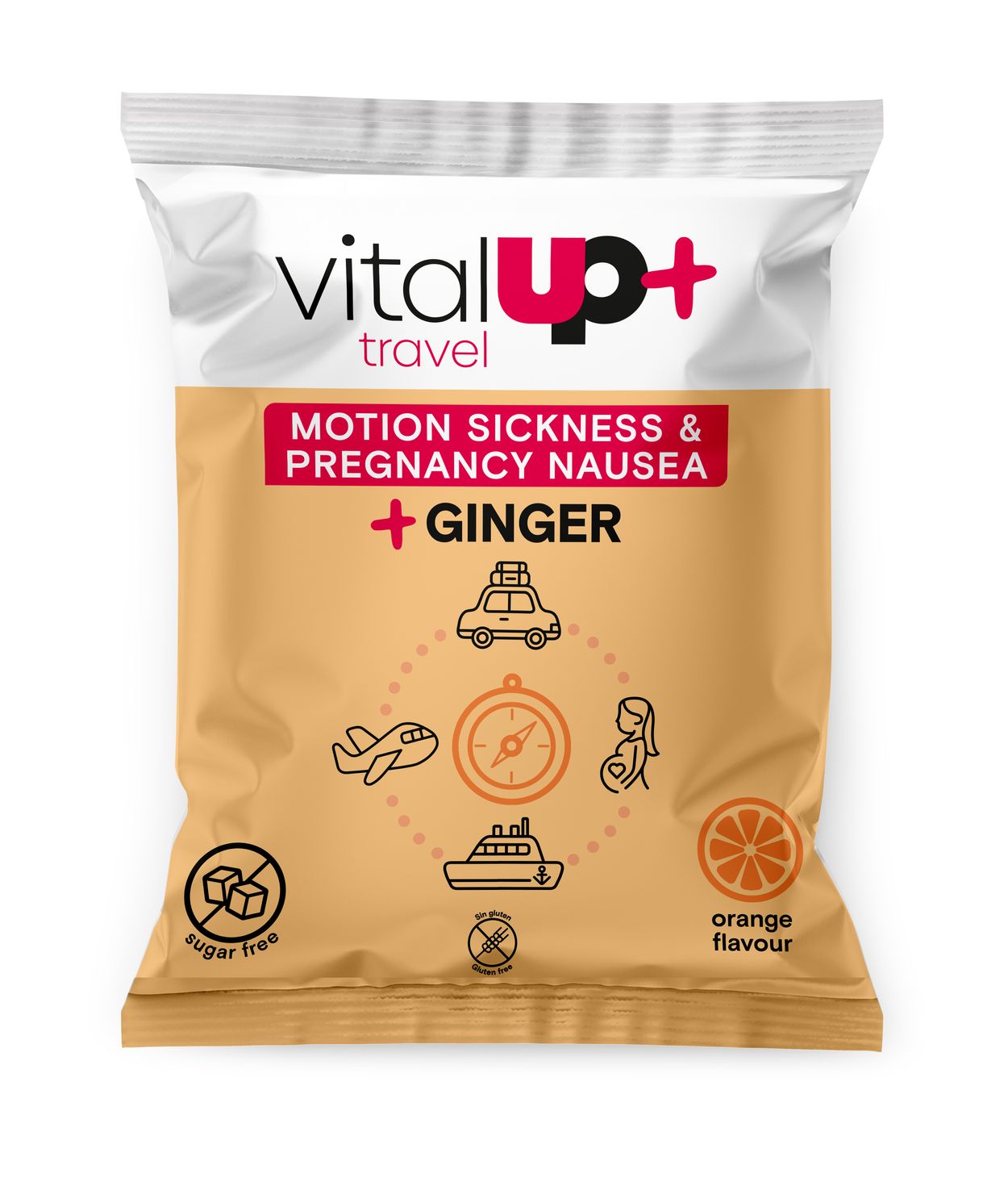 VITAL UP+ MOTION SICKNESS Munnsogstafla 16stk