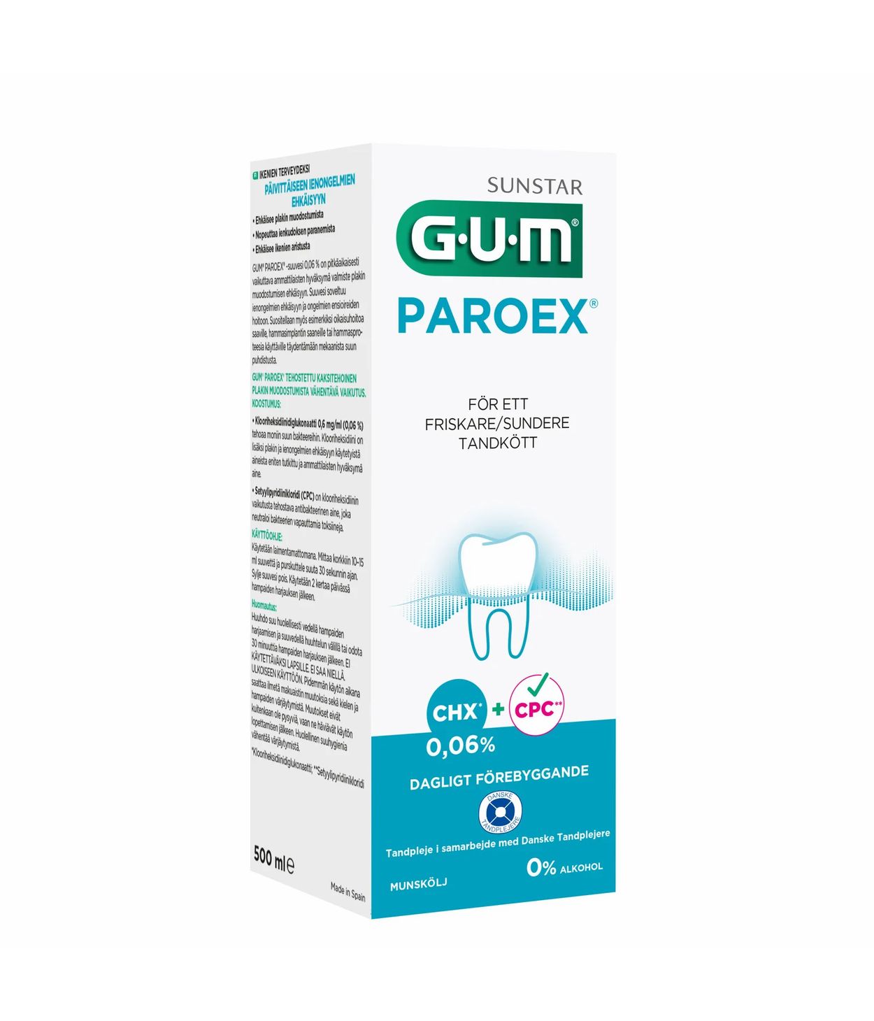 GUM Paroex Munnskol 0.06% 500ml