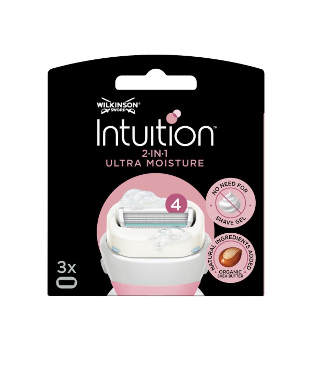 WILKINSON Intution Ultra Moist Hausar Dömu 3stk