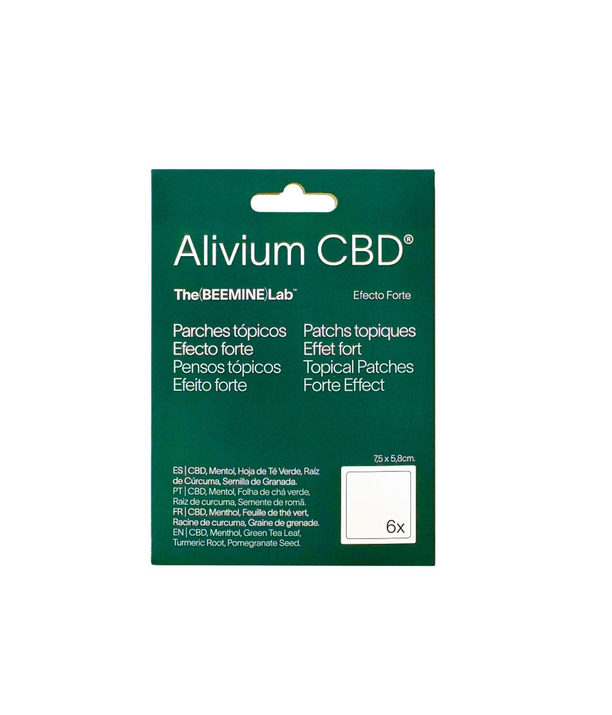 Beemine CBD Plástur 6stk