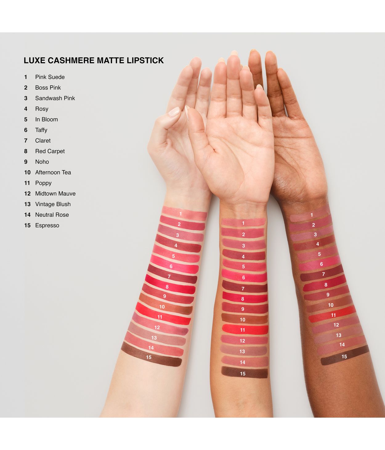 BOBBI BROWN Luxe Cashmere Matte Lipstick