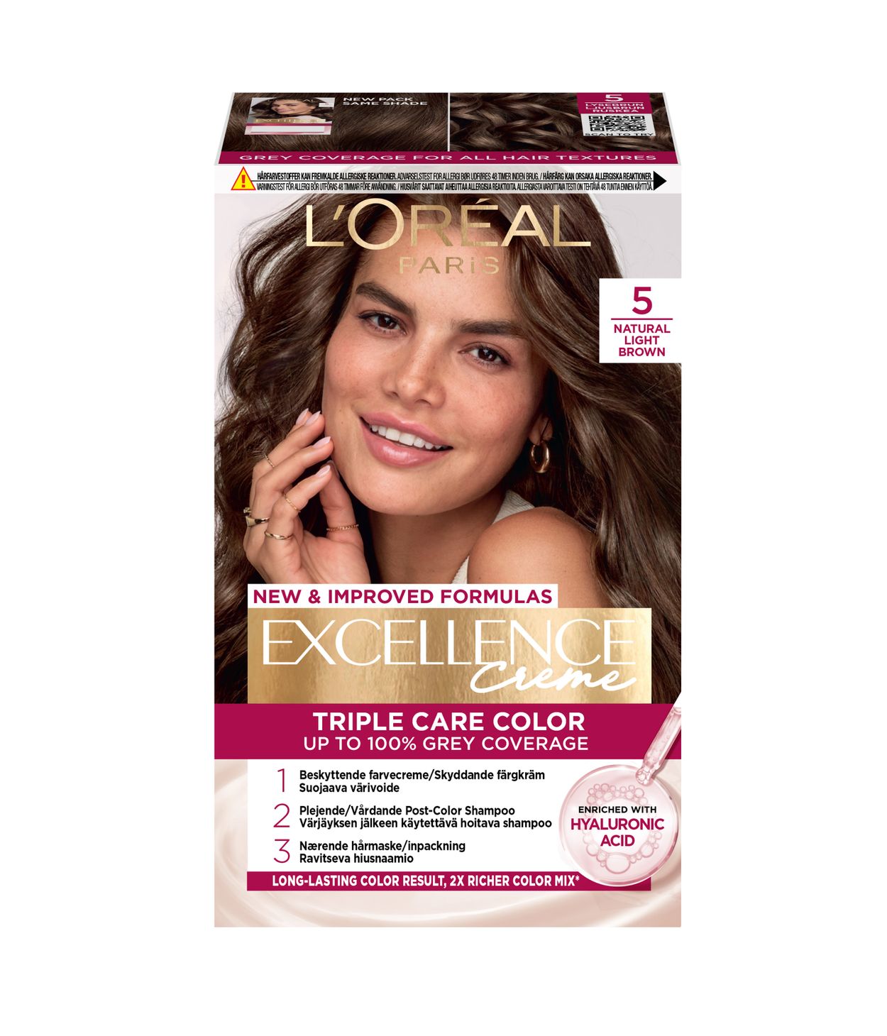 L'ORÉAL Excellence 5 Natural Light Brown