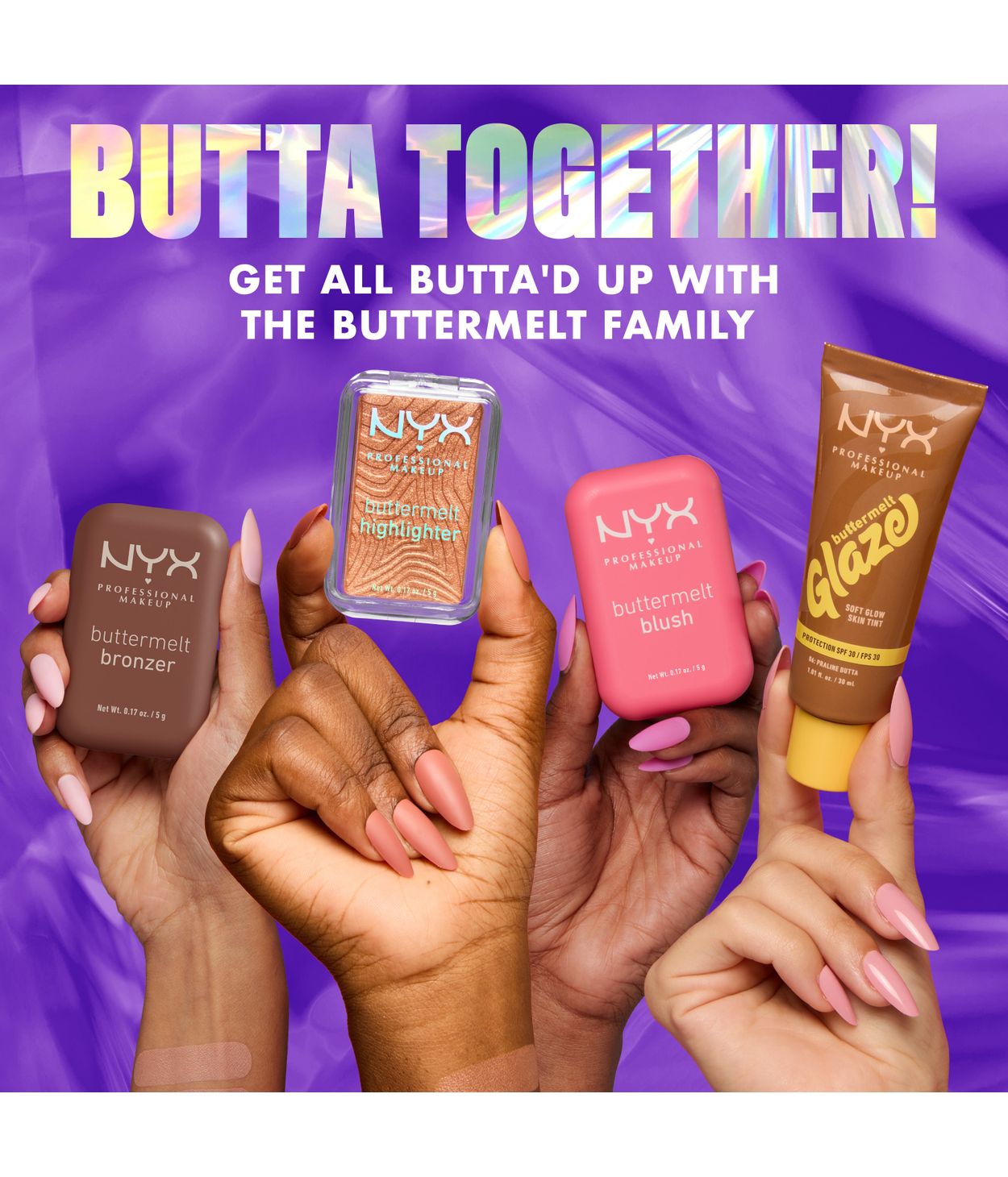 NYX Buttermelt highlighter 5g