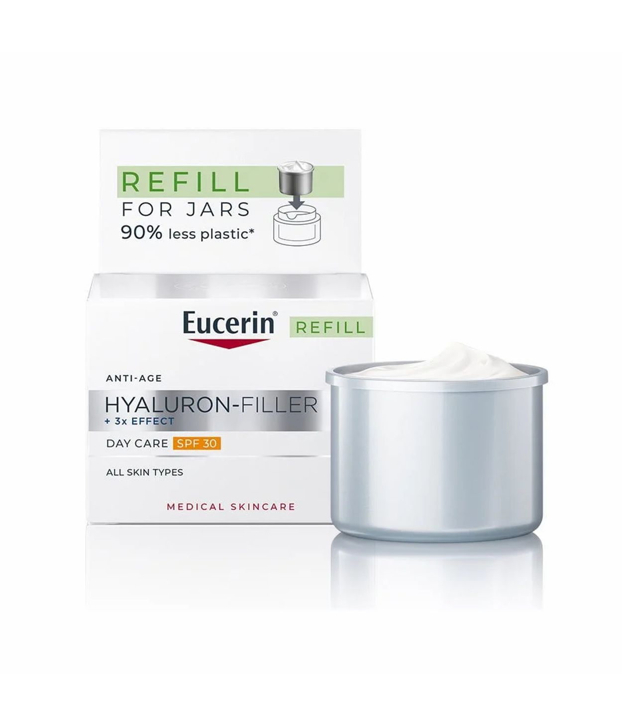 Eucerin Hyaluron Filler+3x Effect Day SPF30 Refill