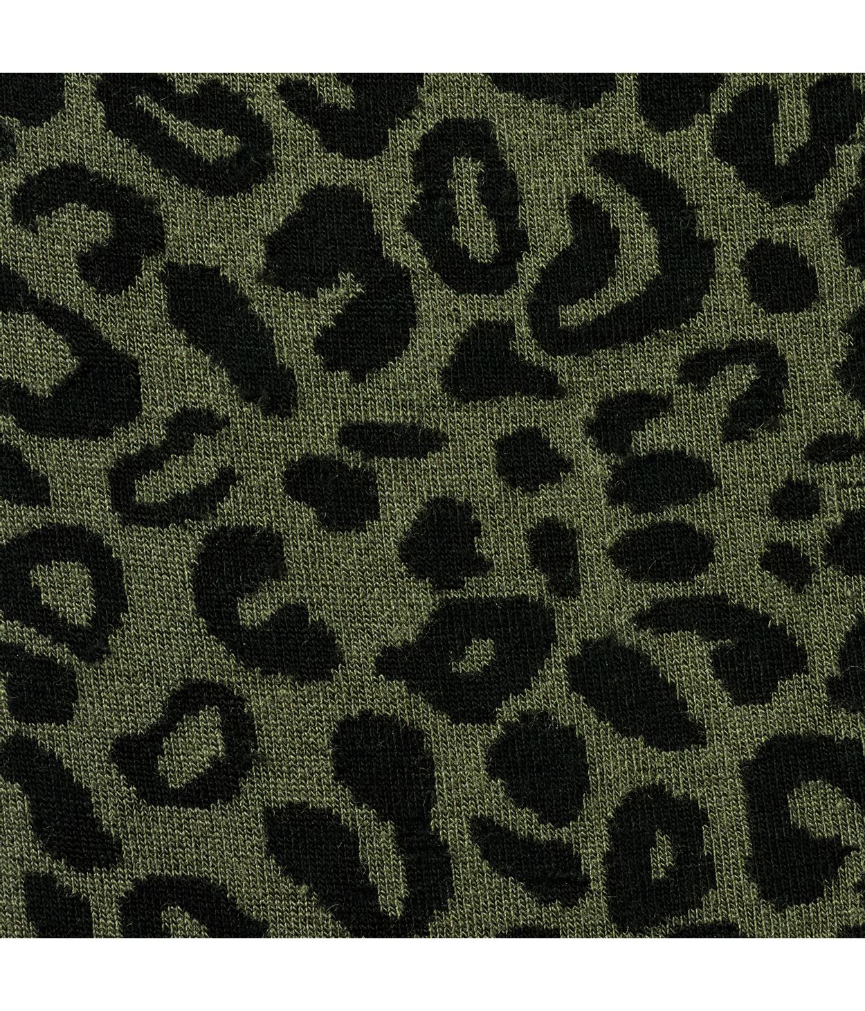 Oroblu Leopard Socks Military  OS