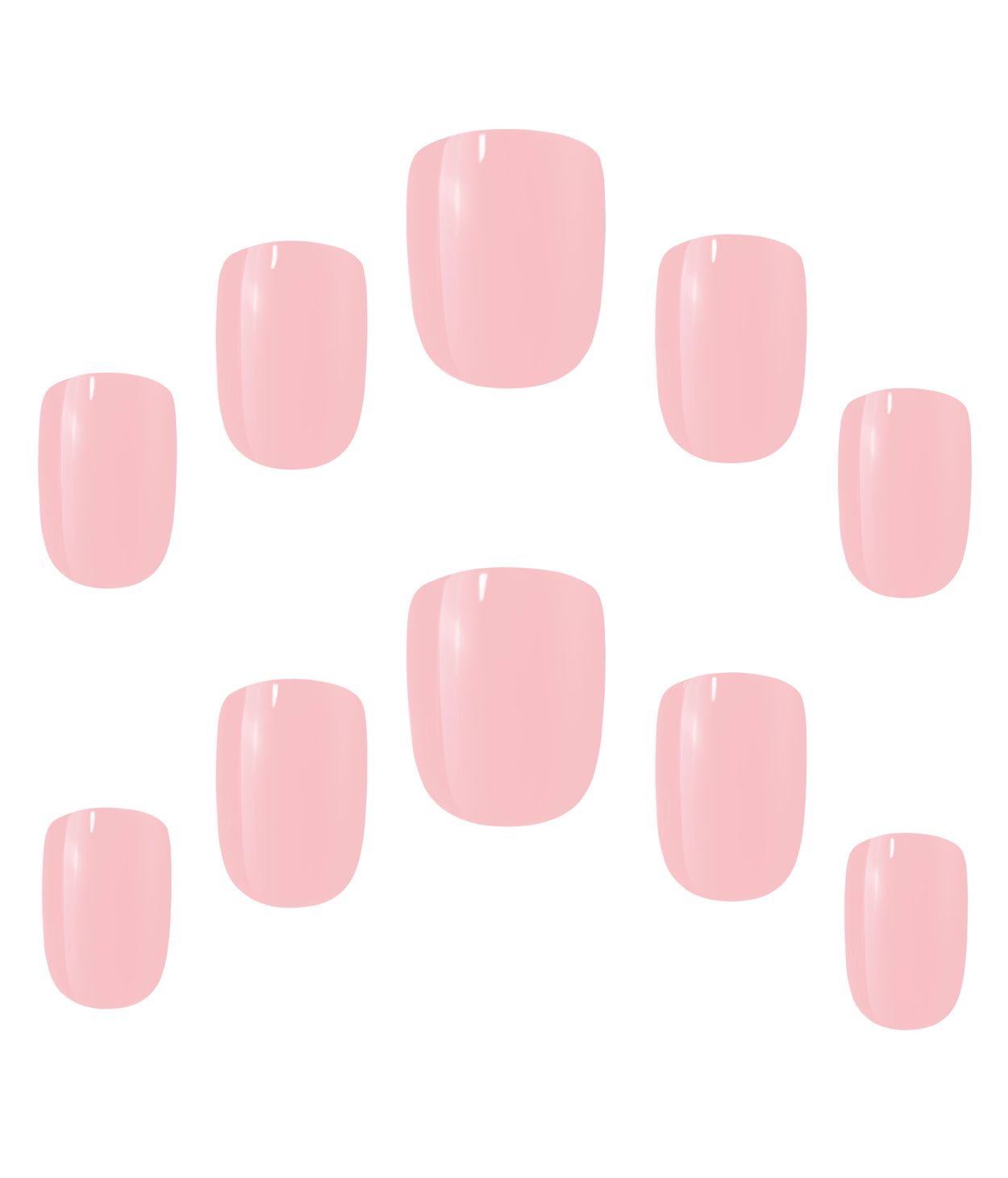 Elegant Touch Sheer Tint Ballerina Pink (Squoval)